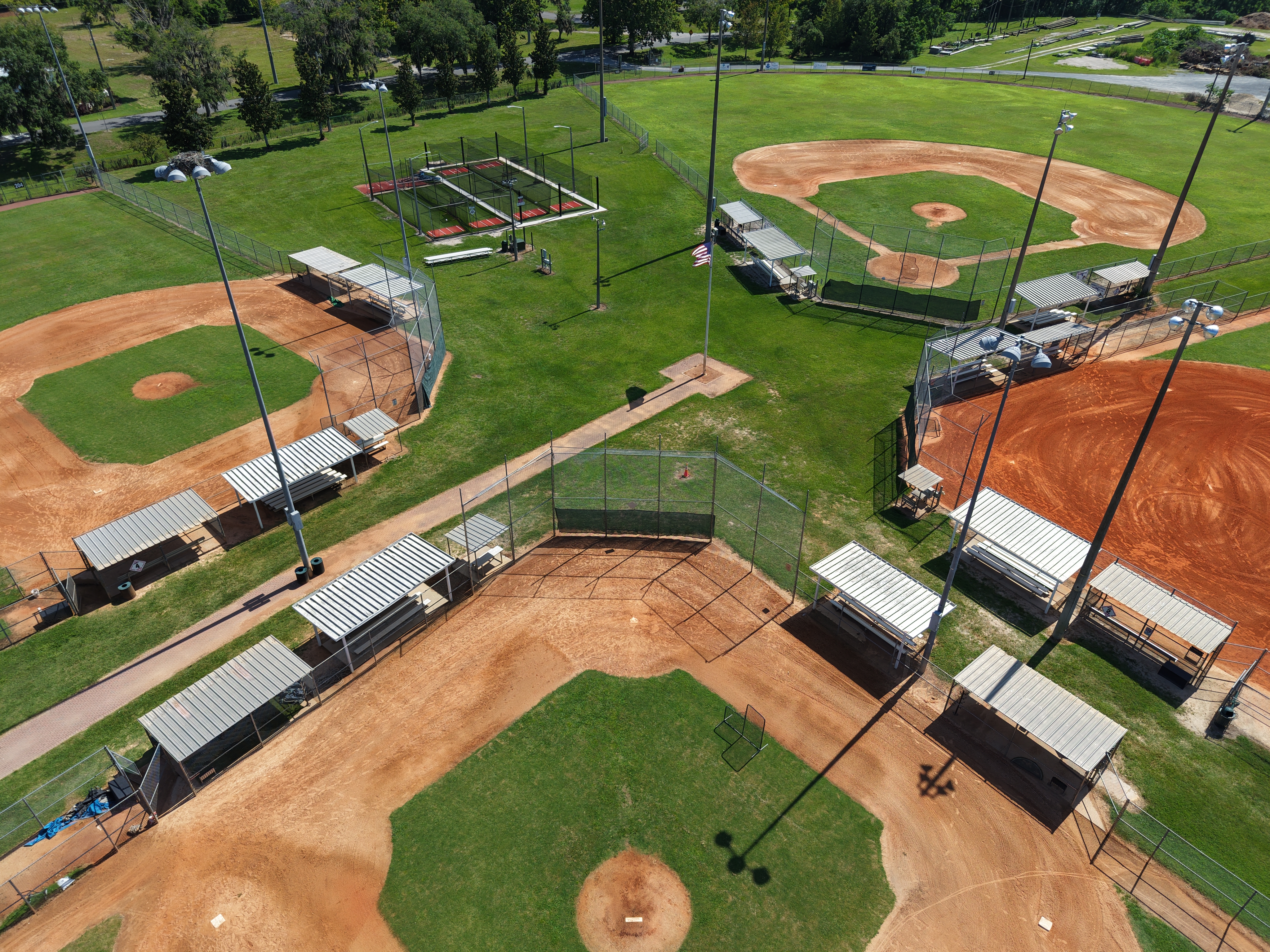 Image of hometown baseball field